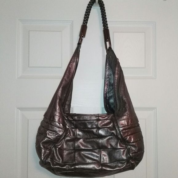 🦋 3/$30 Kenneth Cole genuine leather bag - Picture 1 of 8